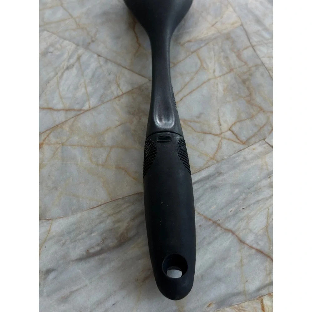 OXO Good Grips Black Nylon Solid Spoon Non-Stick Safe Cooking Serving Utensil